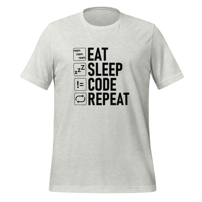 EAT SLEEP CODE REPEAT - VARCHAR Black