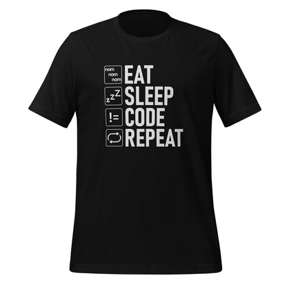 EAT SLEEP CODE REPEAT - VARCHAR White